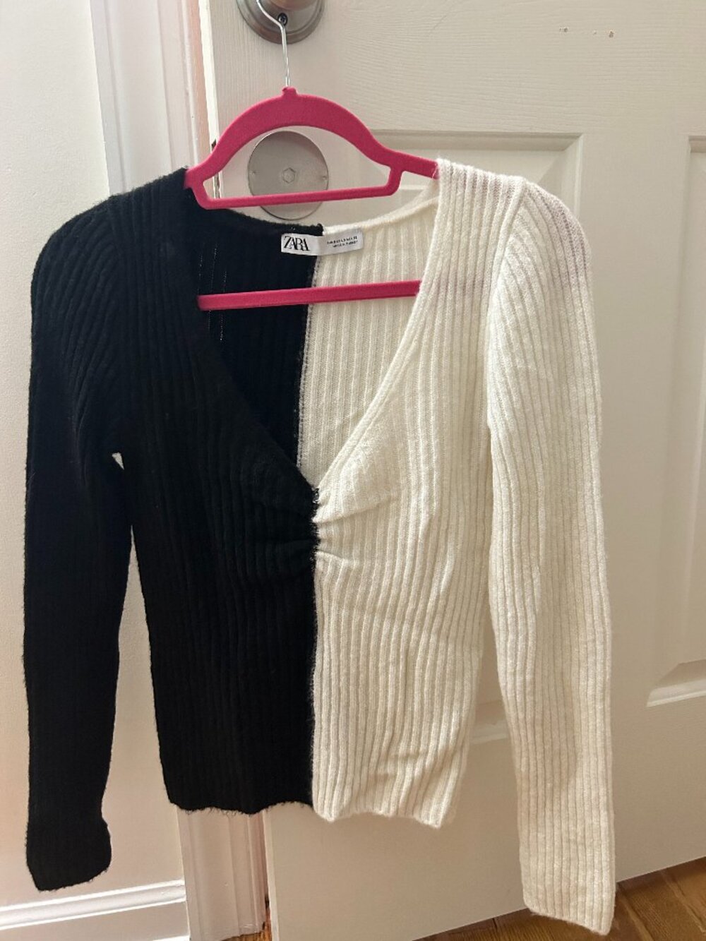 Zara Color Block Sweater